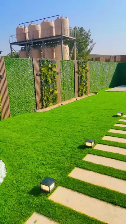 عشب صناعي وطبيعي — جاردن الكويت